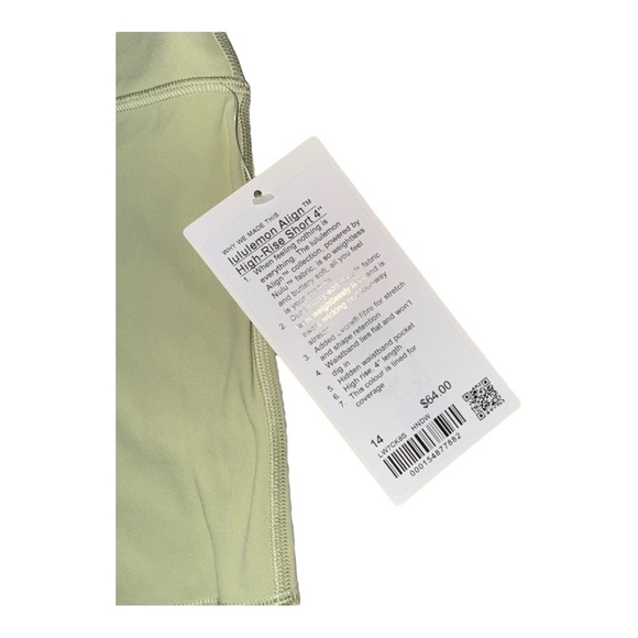 Lululemon Athletica Olive Bike Shorts - Picture 6 of 8